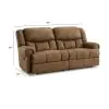 Ashley Furniture 4470481 Ashley Furniture 4470481 Boothbay - 2 Seat Reclining Sofa - Auburn