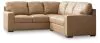 Ashley Furniture 38006S1 Bandon - 2-Piece Sectional With Raf Loveseat - Toffee