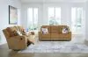 Ashley Furniture 38605/88/94 Kanlow - 2 Pc. - Reclining Sofa, Reclining Loveseat With Console - Honey