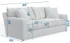 Jackson Furniture Industries 228803-1703/01-1682/26 Lindsey - Sofa - Snow