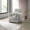 New Classic U5482-18-GRY New Classic U5482-18-GRY Embrace - Swivel Accent Chair - Light Gray