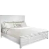 Riverside Furniture 37272-37286-37287 Riverside Furniture 37272-37286-37287 Cora - King Louver Bed - Cloud