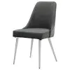 CoasterEssence 191442 Cabianca - Upholstered Dining Side Chair (Set of 2) - Gray