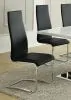 CoasterEveryday 100515BLK Montclair - Upholstered Dining Side Chair (Set of 4) - Black