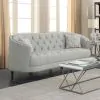 CoasterElevations 505641 Avonlea - Upholstered Sloped Arm Sofa Fabric - Gray
