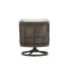 New Classic G2762-21S Genova - Patio Swivel Club Chair With Accent Pillow (Set of 2) - Gray