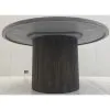 Riverside Furniture 87152-87153 Sariel - Round Dining Table - Dark Brown