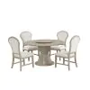New Classic 40-D4128-D4C New Classic 40-D4128-D4C Gwendolyn - Round Dining Table With 4 Side Chairs - Beige / Natural