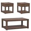 Liberty Furniture 449-OT-3PCS Broadmore - 3 Piece Set - Cobblestone Brown