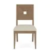 Riverside Furniture 73957 Riverside Furniture 73957 Cascade - Upholstered Wood Back Side Chair (Set of 2) - Casual Mink