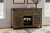 Ashley Furniture D631-60 Moriville - Dining Room Server - Grayish Brown