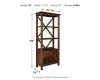 Ashley Furniture H675-17 Baldridge - Large Bookcase - Rustic Brown