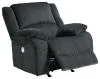 Ashley Furniture 7650498 Draycoll - Power Rocker Recliner - Slate