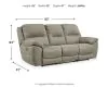 Ashley Furniture 5420387 Next-Gen Gaucho - Reclining Power Sofa - Putty