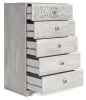 Ashley Furniture EB1811-245 Paxberry - Five Drawer Chest - Whitewash