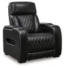 Ashley Furniture U2710613 Ashley Furniture U2710613 Boyington - Power Recliner/ Adj Headrest - Black