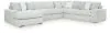 Ashley Furniture 25903S8 Ashley Furniture 25903S8 Stupendous - 5-Piece Sectional With LAF Corner Chaise - Alloy