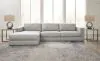 Ashley Furniture 57404S1 Amiata - 2-Piece Sectional With Laf Corner Chaise - Glacier