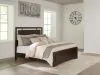 Ashley Furniture B441B6 Ashley Furniture B441B6 Covetown - Queen Panel Bed - Dark Brown