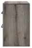 Ashley Furniture PCB2405-92 Graystorm - Two Drawer Night Stand - Brown Gray
