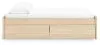 Ashley Furniture EB9632B21 Ashley Furniture EB9632B21 Onita - King Platform Bed With 2 Side Storage - Natural