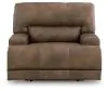 Ashley Furniture PC9180282 Beckley Place - Power Recliner With Adjustable Headrest - Earth