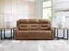 Ashley Furniture PCU1160015A Ashley Furniture PCU1160015A Knightington - Power Reclining Sofa With Audio Seating - Caramel