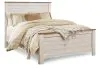 Ashley Furniture B267B8 Ashley Furniture B267B8 Willowton - Queen Panel Bed - Whitewash