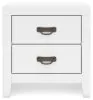 Ashley Furniture B427-92 Binterglen - Two Drawer Night Stand - White