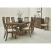 Samuel Lawrence Furniture S917-154 Seneca - Dining Side Chair with Upholstered Seat - Brown