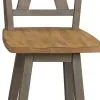 Liberty Furniture 62-B250324 Lindsey Farm - Counter Height Swivel Chair - Gray & Sandstone