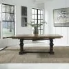 Liberty Furniture 879-DR-5TRS Liberty Furniture 879-DR-5TRS Harvest Home - 5 Piece Trestle Table Set - Black