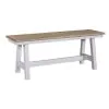 Liberty Furniture 62WH-CD-6TRS Liberty Furniture 62WH-CD-6TRS Lindsey Farm - 6 Piece Trestle Table Set - Weathered White & Sandstone