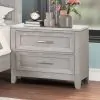 New Classic B2442-040 Fiona - Nightstand - Mist Gray
