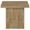Coaster Fine Furniture 708067 Devar - Square Engineered Wood End Table - Mango Brown