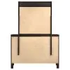 CoasterEveryday 202093M Carlton - 6-Drawer Dresser With Mirror - Cappuccino