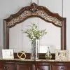 Furniture of America CM7311M Menodora - Mirror - Brown Cherry