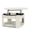 Riverside Furniture 34901 Eliza - Large Lift Top Coffee Table - White