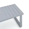 New Classic G801C-30S Fiji - 2 Piece Outdoor Set (Sofa & Slat Top Coffee Table Set) - Blue