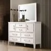 New Classic 00-677W-DM New Classic 00-677W-DM Andover - Dresser & Mirror - White