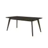 New Classic 40-1078-D4C Rex - Rectangle Dining Table & 4 Open Back Chairs - Dark Brown