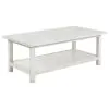 Coaster Fine Furniture 710558-S2A Payne - 2 Piece Coffee And End Table Set - Distressed White