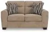 Benchcraft® 3130435 Olten - Loveseat - Mocha