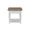 Liberty Furniture 762-OT1020 Turnberry Park - Rectangular End Table - Washed White