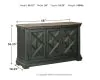 Ashley Furniture D736-60 Tyler Creek - Dining Room Server - Black / Gray