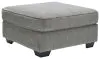 Ashley Furniture 8721408 Altari - Oversized Accent Ottoman - Alloy