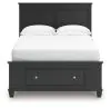 Ashley Furniture B687B22 Ashley Furniture B687B22 Lanolee - Full Panel Storage Bed - Black