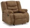 Ashley Furniture 36902/48/49/25 Partymate - 3 Pc. - 2-Piece Rec Sectional With Console, Rocker Recliner - Brindle