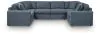 Ashley Furniture 92121S8 Ashley Furniture 92121S8 Modmax - 6-Piece Sectional - Ink
