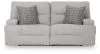 Ashley Furniture 93605S16 Ashley Furniture 93605S16 Acklen Place - 2-Piece Power Reclining Sectional Loveseat - Pewter